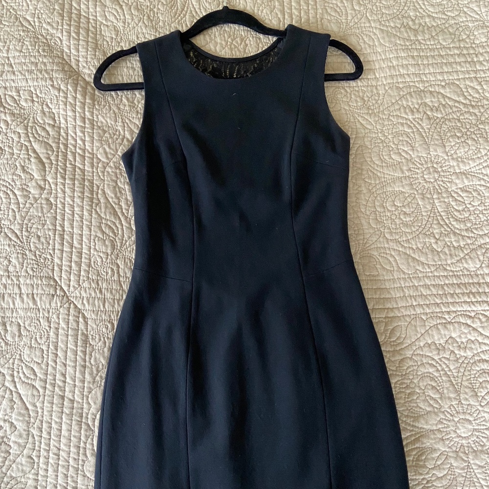 Teenflo Black Laceback Cocktail Dress Size 6